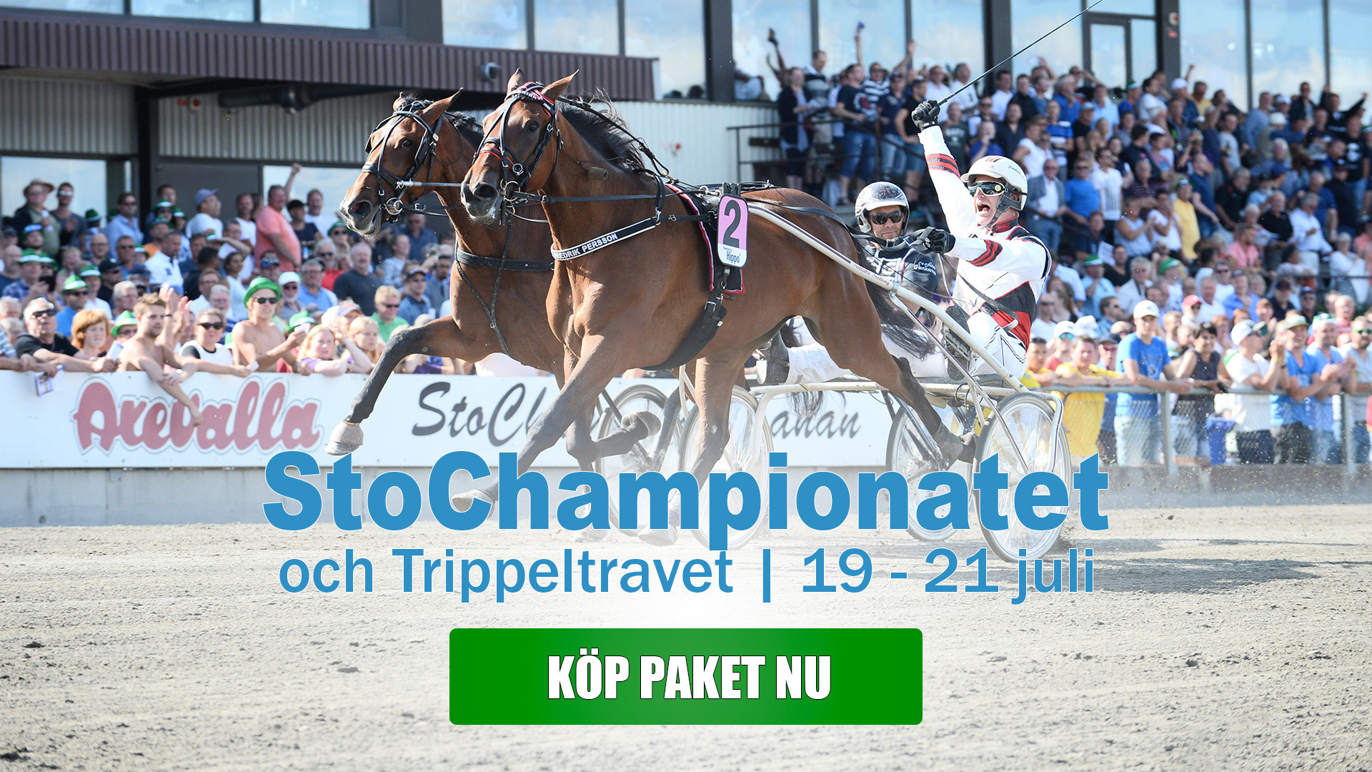 Köp vårt StoChampionat paketmed tips till ALLA lopp hela helgen direkt från Axevalla.